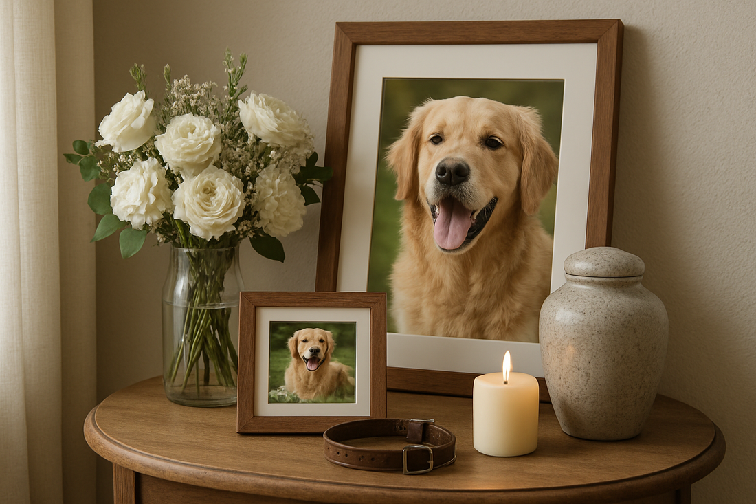 How to Create a Beautiful Pet Memory Corner at Home