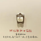 Ceramic dog | Handmade refrigerator magnet - PetCeramicArt