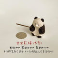 Panda ceramic ornament - PetCeramicArt