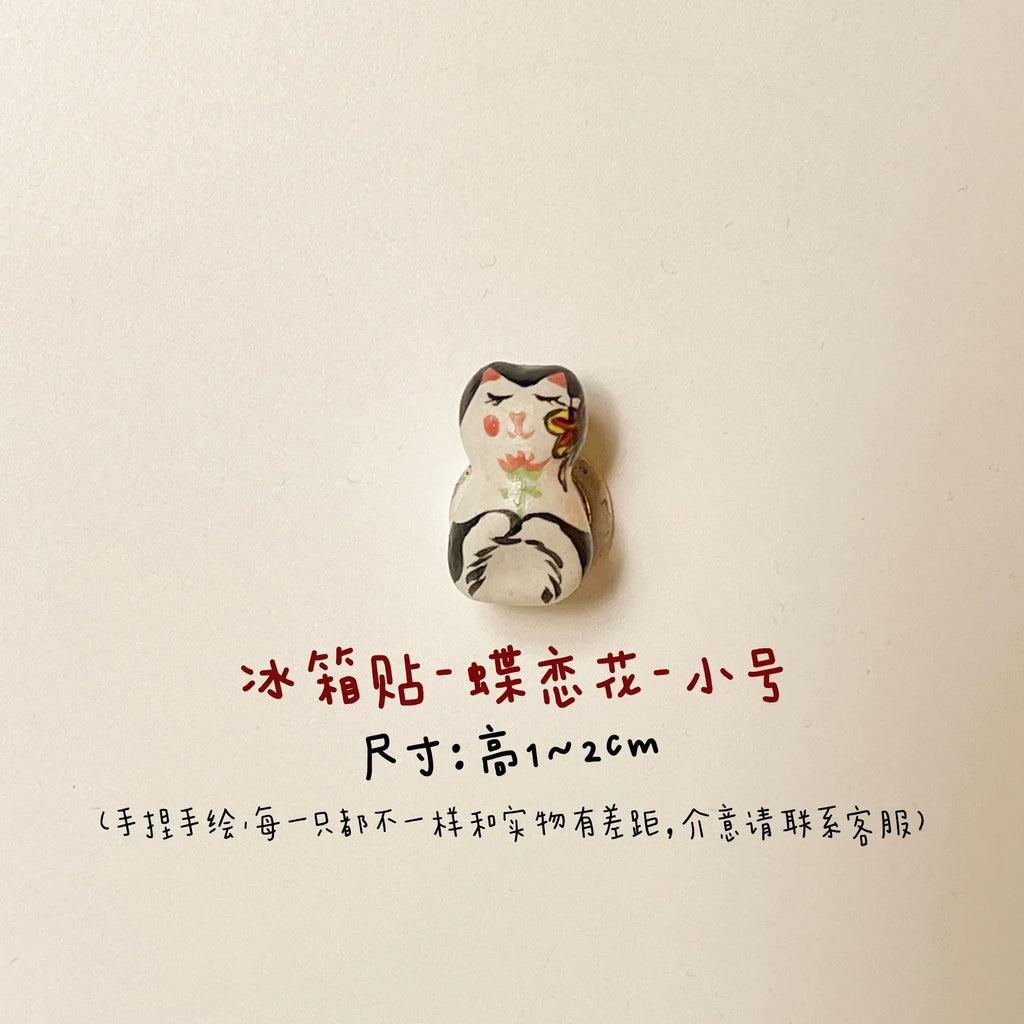 Ceramic Refrigerator Magnets | Handmade Gifts - PetCeramicArt