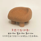 Clay sofa ornament | Miniature ceramic furniture - PetCeramicArt
