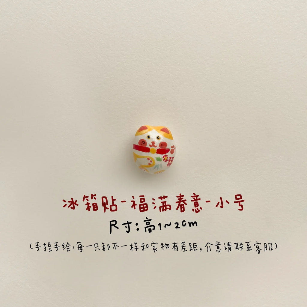 Ceramic Refrigerator Magnets | Handmade Gifts - PetCeramicArt