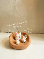 Puppy ceramic blind box figurine - PetCeramicArt