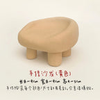 Clay sofa ornament | Miniature ceramic furniture - PetCeramicArt