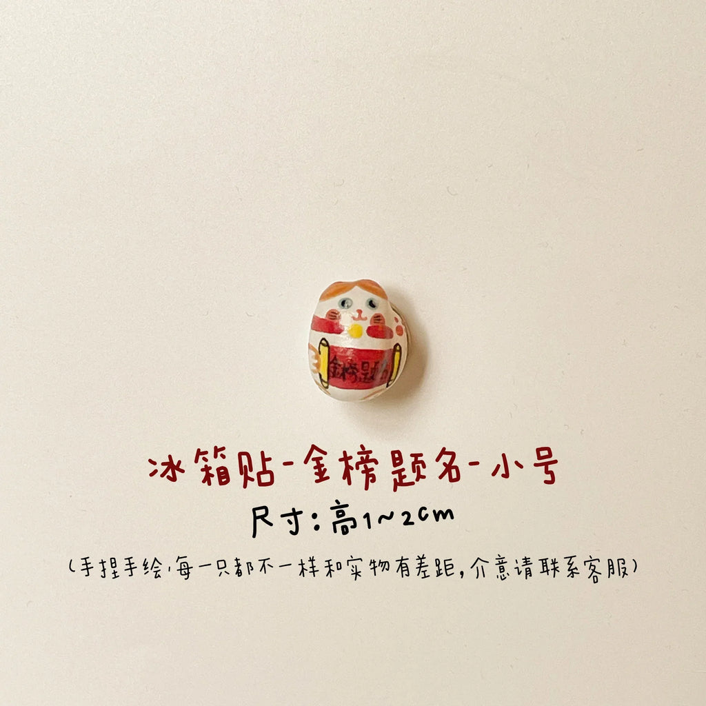 Ceramic Refrigerator Magnets | Handmade Gifts - PetCeramicArt