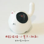 Round Cat | Glossy glazed finish - PetCeramicArt