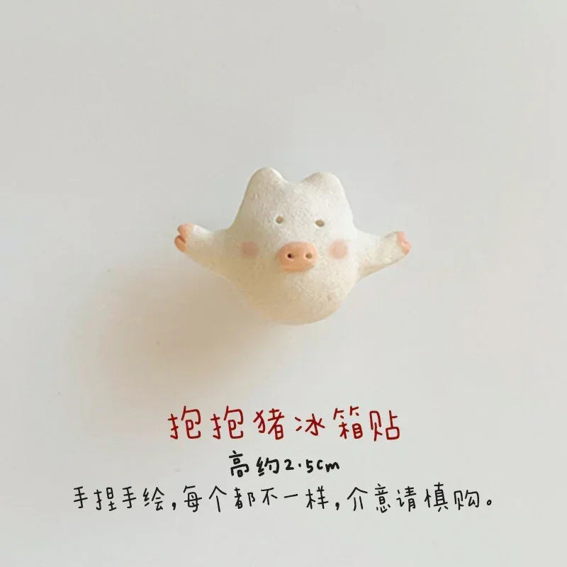 Animal refrigerator magnets | Handmade ceramics - PetCeramicArt