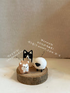 Puppy ceramic blind box figurine - PetCeramicArt