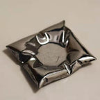 Ceramic candle holder base | Pillow shape - PetCeramicArt