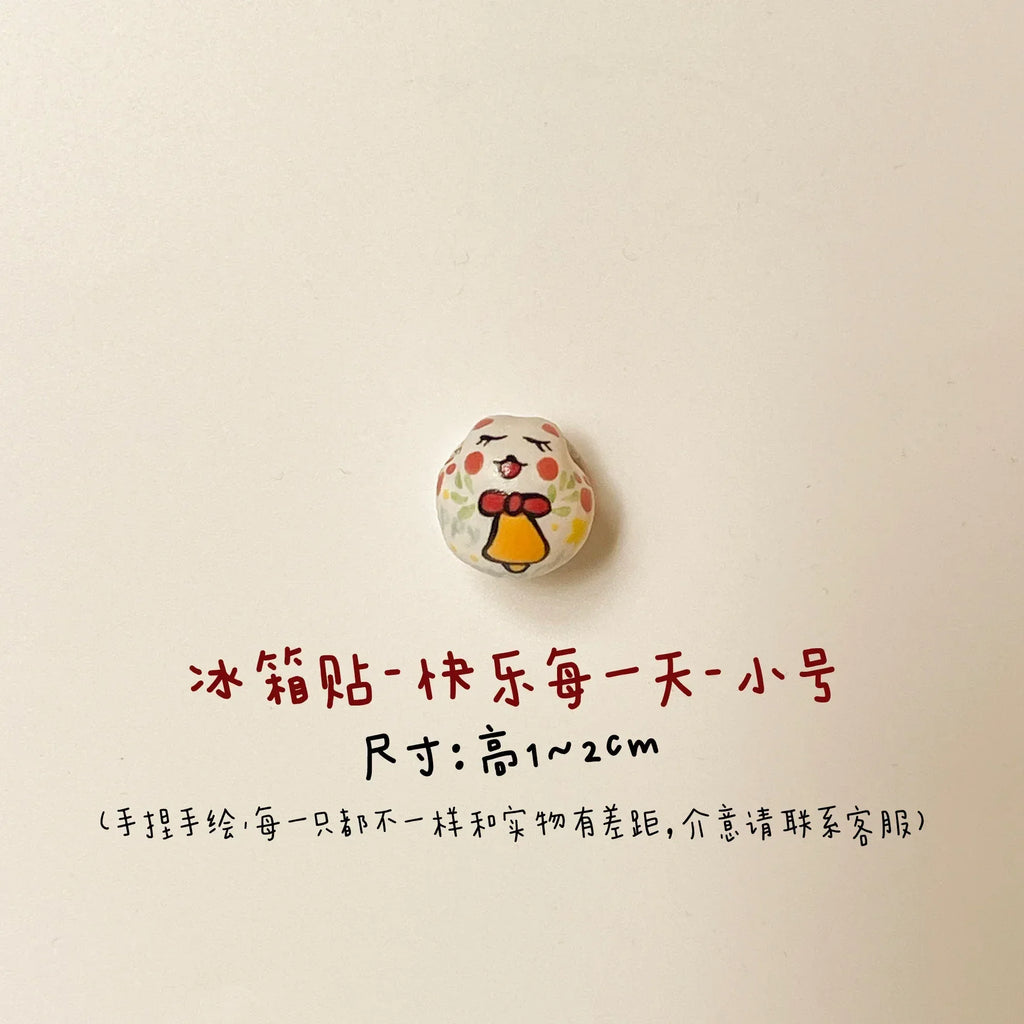 Ceramic Refrigerator Magnets | Handmade Gifts - PetCeramicArt