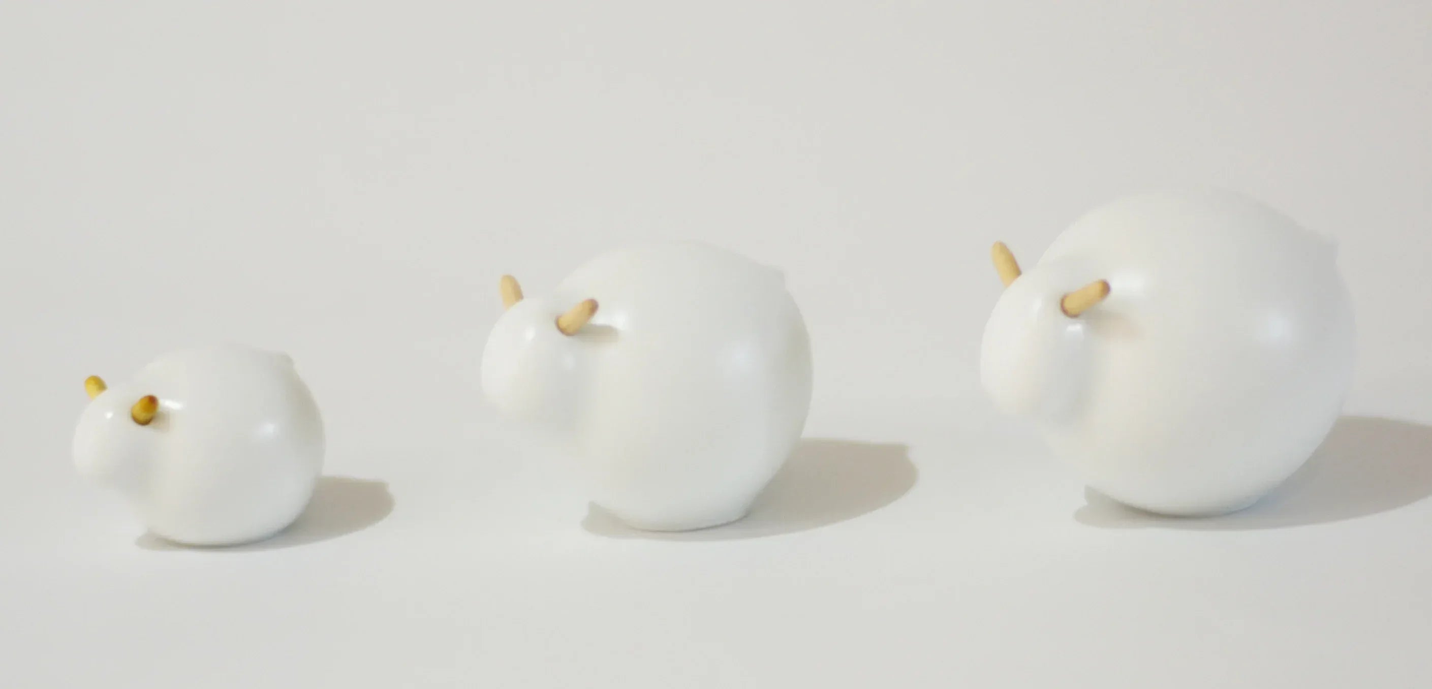 Ceramic sheep figurine | Cute mascot doll - PetCeramicArt