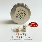 Handmade earrings | Ceramic animal designs - PetCeramicArt