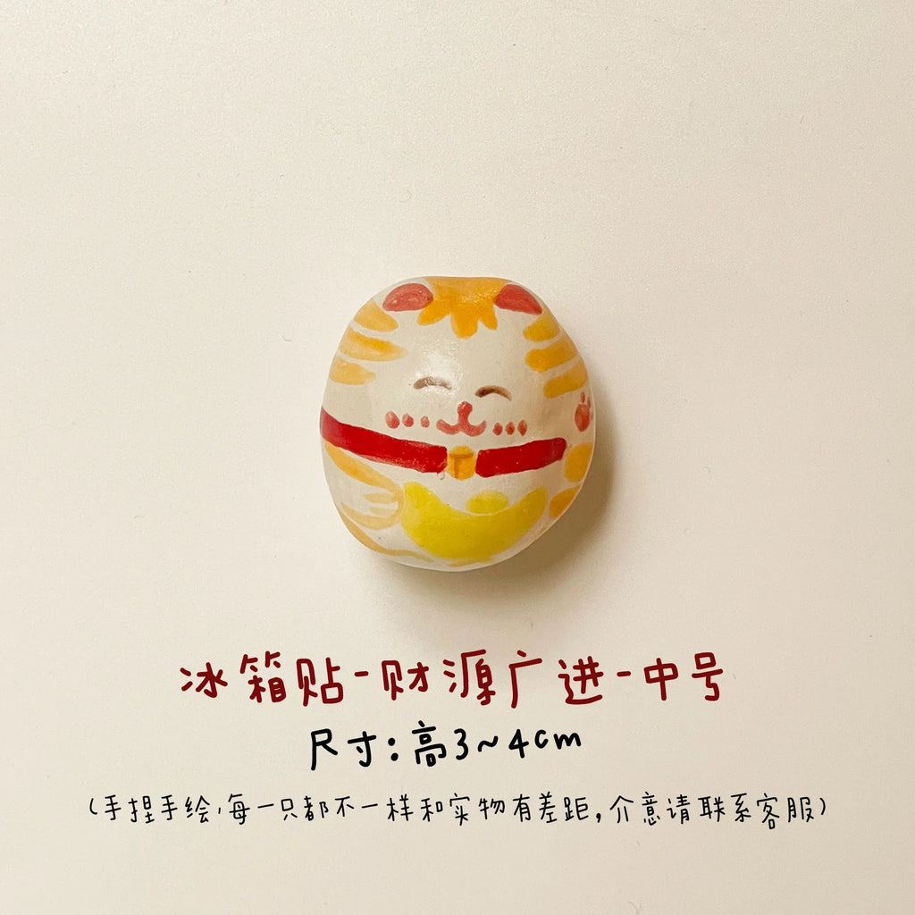 Ceramic Refrigerator Magnets | Handmade Gifts - PetCeramicArt