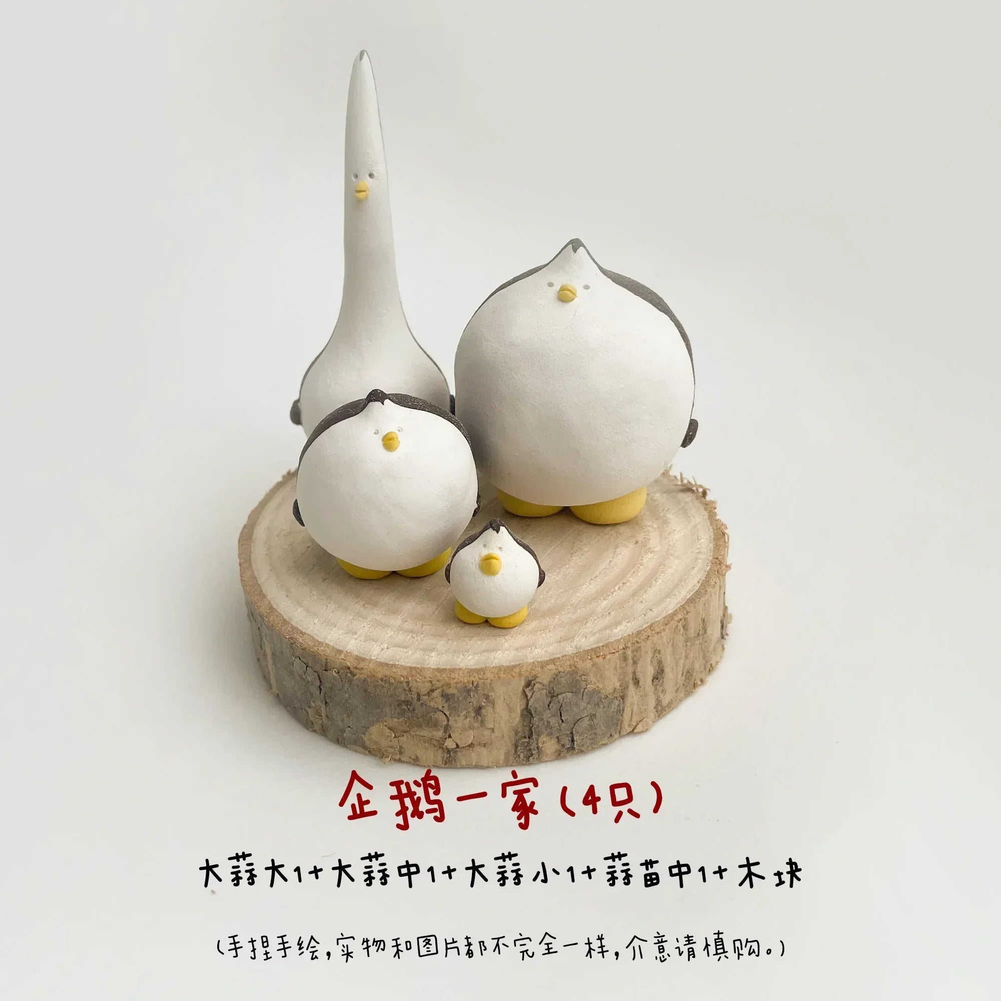 Ceramic Penguin | Handmade Desktop Decoration - PetCeramicArt