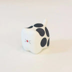 Ceramic cat figurine | Handmade animal ornament - PetCeramicArt