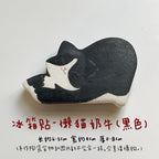 Cat refrigerator magnets - PetCeramicArt