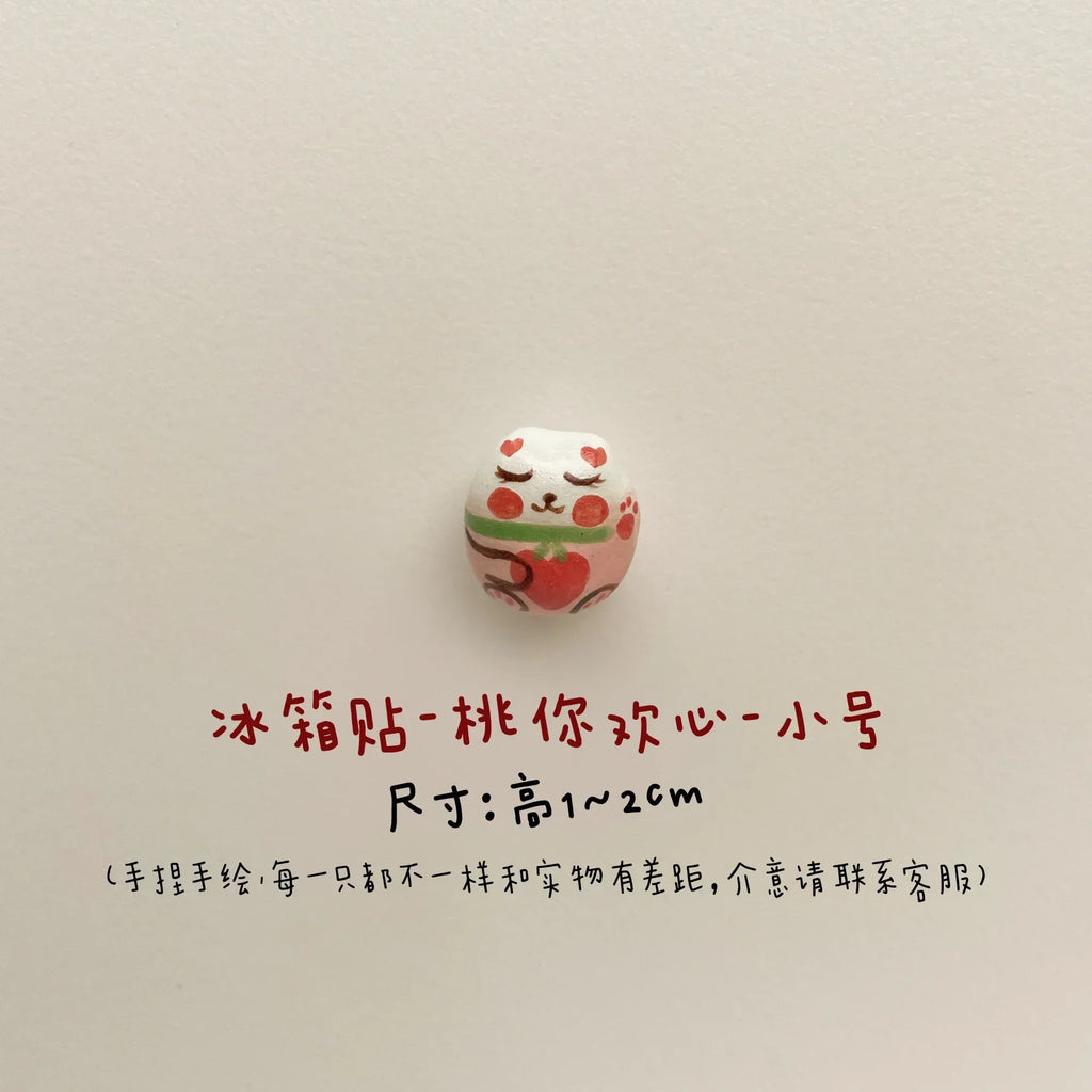 Ceramic Refrigerator Magnets | Handmade Gifts - PetCeramicArt