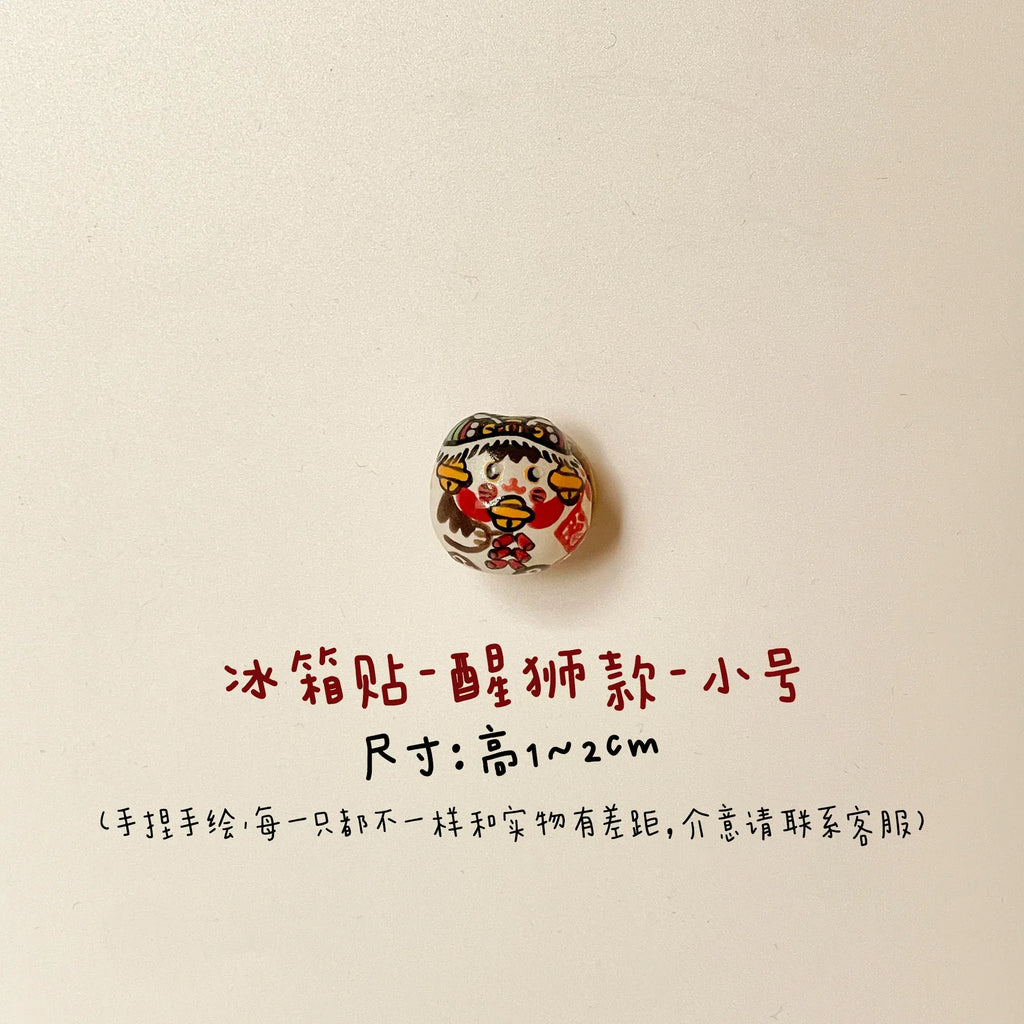 Ceramic Refrigerator Magnets | Handmade Gifts - PetCeramicArt