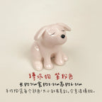 Sitting dog | Handmade ceramic - PetCeramicArt
