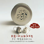 Handmade earrings | Ceramic animal designs - PetCeramicArt