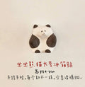 Handmade Ceramics | Panda Refrigerator Magnet - PetCeramicArt
