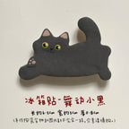 Cat refrigerator magnets - PetCeramicArt