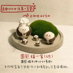 Handmade Gifts | Ceramic Panda Doll Set - PetCeramicArt