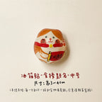 Ceramic Refrigerator Magnets | Handmade Gifts - PetCeramicArt