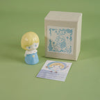 Cute little lamb and fox designs. - PetCeramicArt