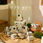 Handmade ceramic | Zebra figurine - PetCeramicArt