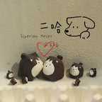 Husky ceramic figurine | Handmade gift - PetCeramicArt