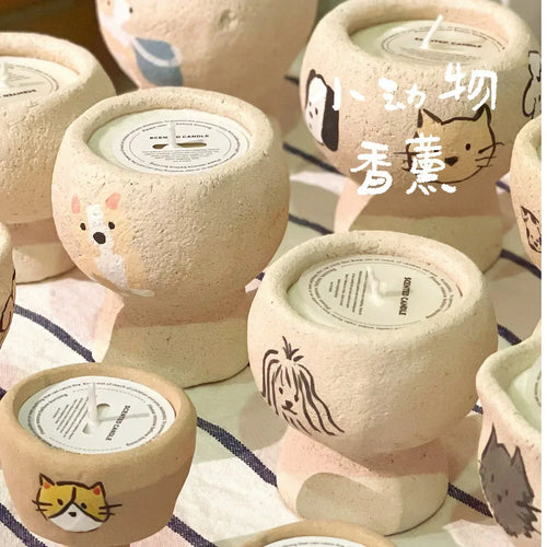 Aromatherapy candle holder | Sleep-inducing gift - PetCeramicArt