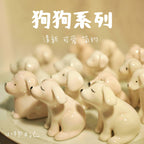 Ceramic puppy figurine - PetCeramicArt