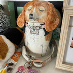 Custom Portrait Dog Storage Jar/Urn