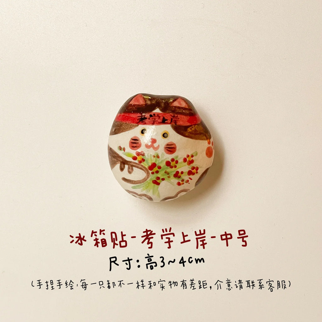 Ceramic Refrigerator Magnets | Handmade Gifts - PetCeramicArt