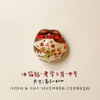 Ceramic Refrigerator Magnets | Handmade Gifts - PetCeramicArt