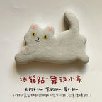 Cat refrigerator magnets - PetCeramicArt