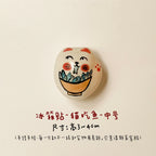 Ceramic Refrigerator Magnets | Handmade Gifts - PetCeramicArt