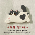 Cat refrigerator magnets - PetCeramicArt