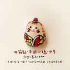 Ceramic Refrigerator Magnets | Handmade Gifts - PetCeramicArt