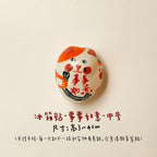 Ceramic Refrigerator Magnets | Handmade Gifts - PetCeramicArt