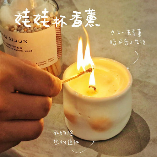 Aromatherapy candle holder | Sleep-inducing gift - PetCeramicArt