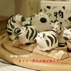 Handmade ceramic | Zebra figurine - PetCeramicArt