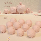 Ceramic pig figurine | Handmade doll - PetCeramicArt