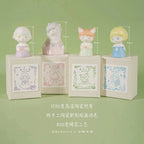 Cute little lamb and fox designs. - PetCeramicArt