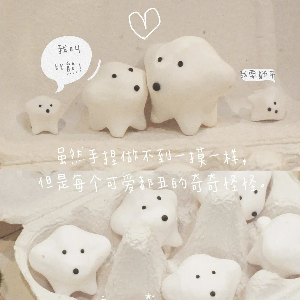 Ceramic dog figurine | Miniature handmade dog - PetCeramicArt