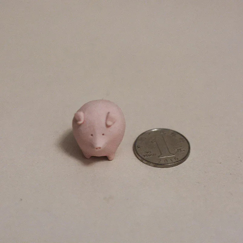 Ceramic pig figurine | Handmade doll - PetCeramicArt