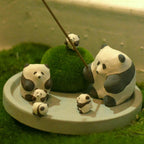 Handmade Gifts | Ceramic Panda Doll Set - PetCeramicArt