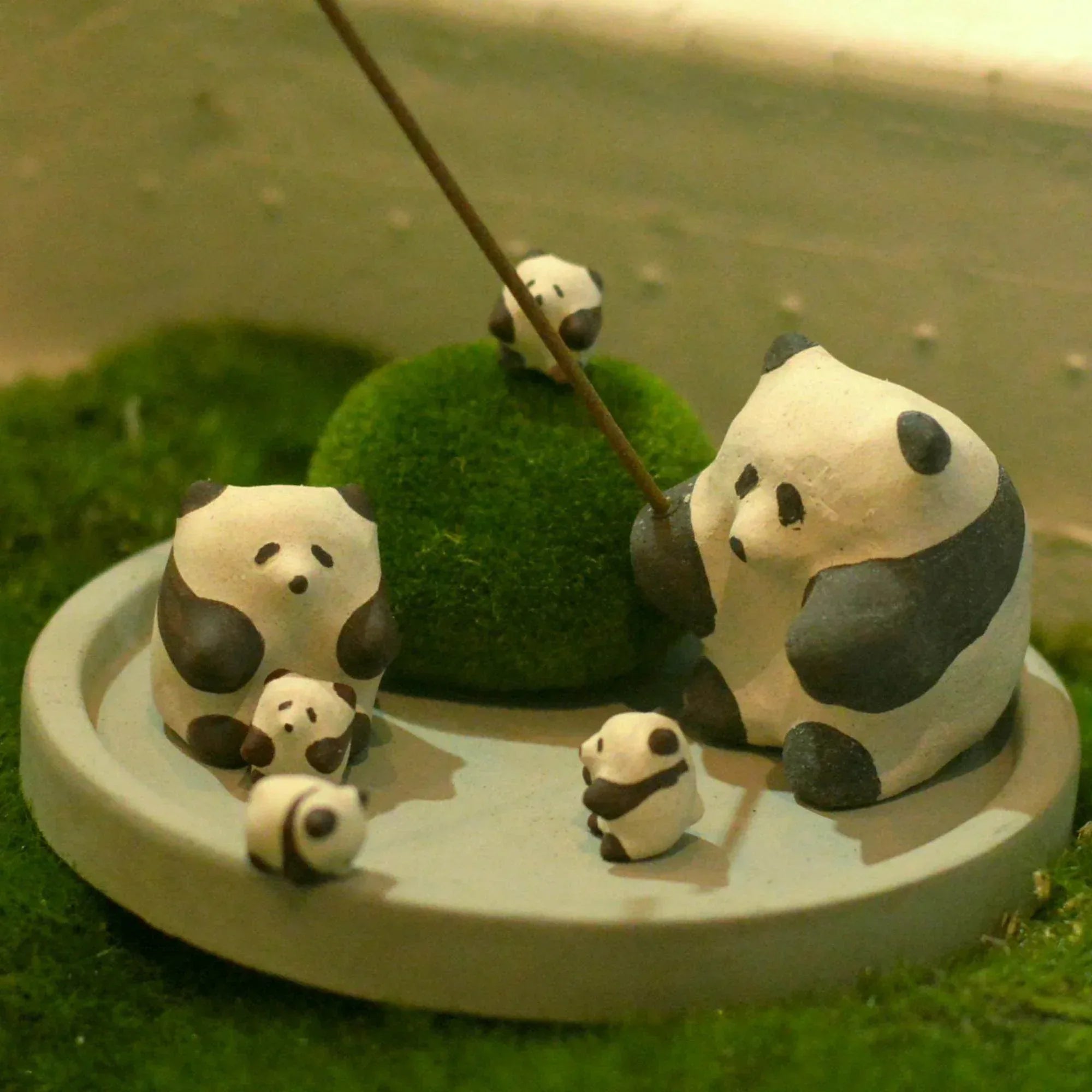 Handmade Gifts | Ceramic Panda Doll Set - PetCeramicArt