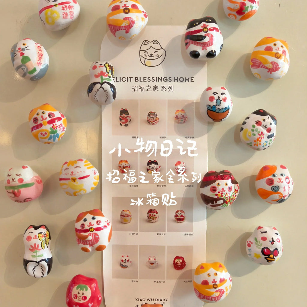 Ceramic Refrigerator Magnets | Handmade Gifts - PetCeramicArt